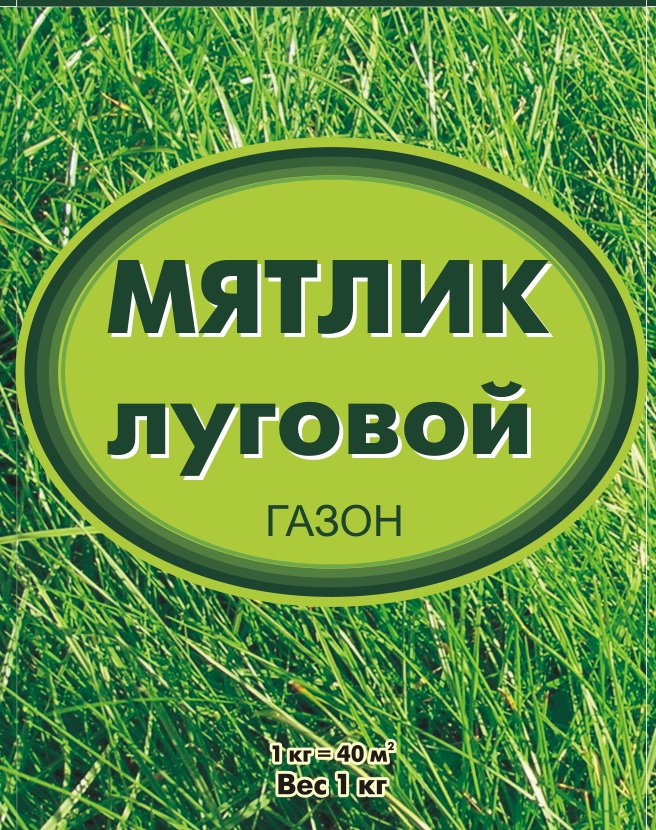 Мятлик луговой, коробка 0,5кг  (уп.14шт)