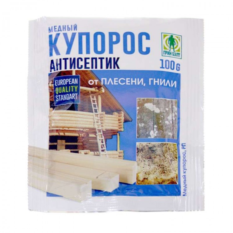 Медный купорос пак.100гр (кор.50шт)