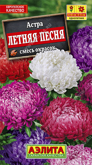 Астра Летняя песня, смесь окрасок ф.п.0,2г