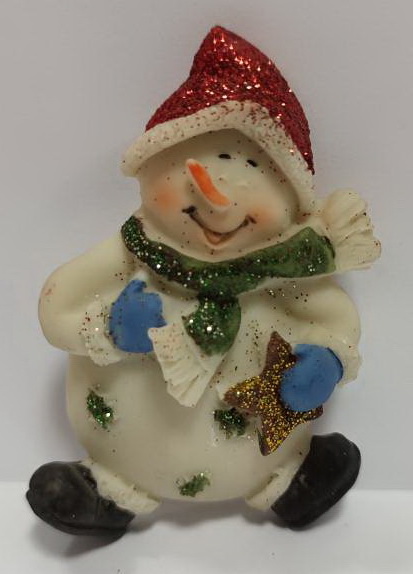 Сувенир на магните Снеговик WB8737А