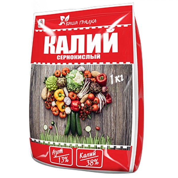 Калий сернокислый пак.1кг (уп. 25шт)