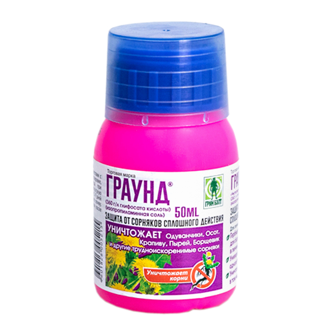 Средства от сорняков: Граунд туба 50мл (кор.40шт)