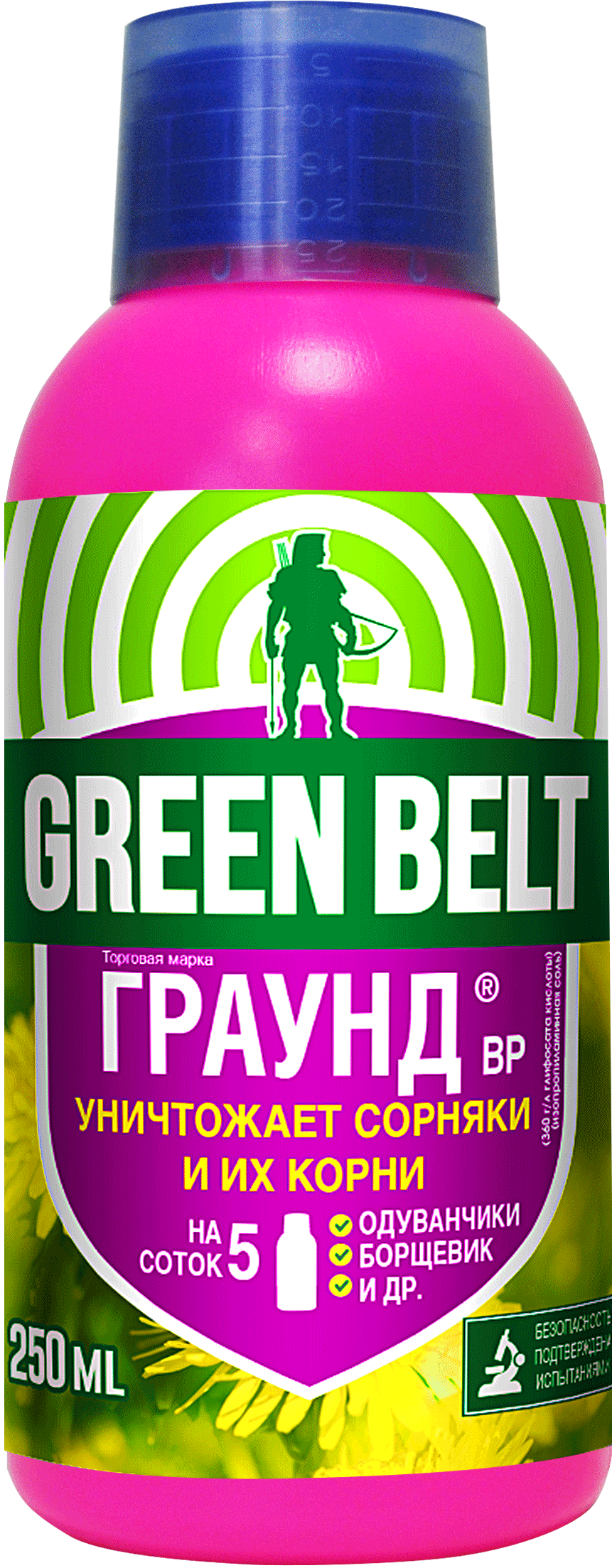 Средства от сорняков: Граунд фл.250мл (кор.25шт)